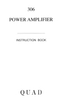 Quad 306 - Owners Manual 